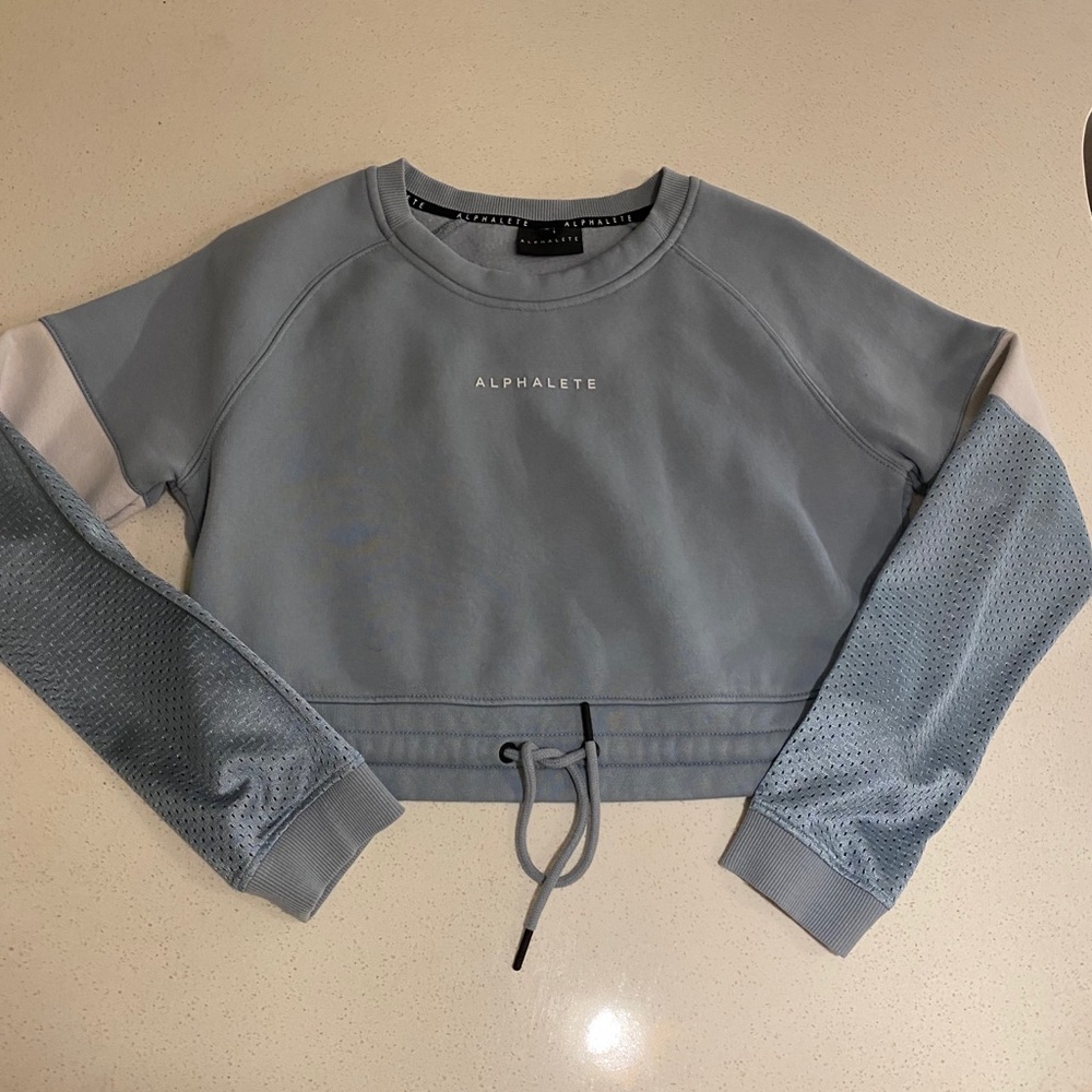 Alphalete crop long sleeve
